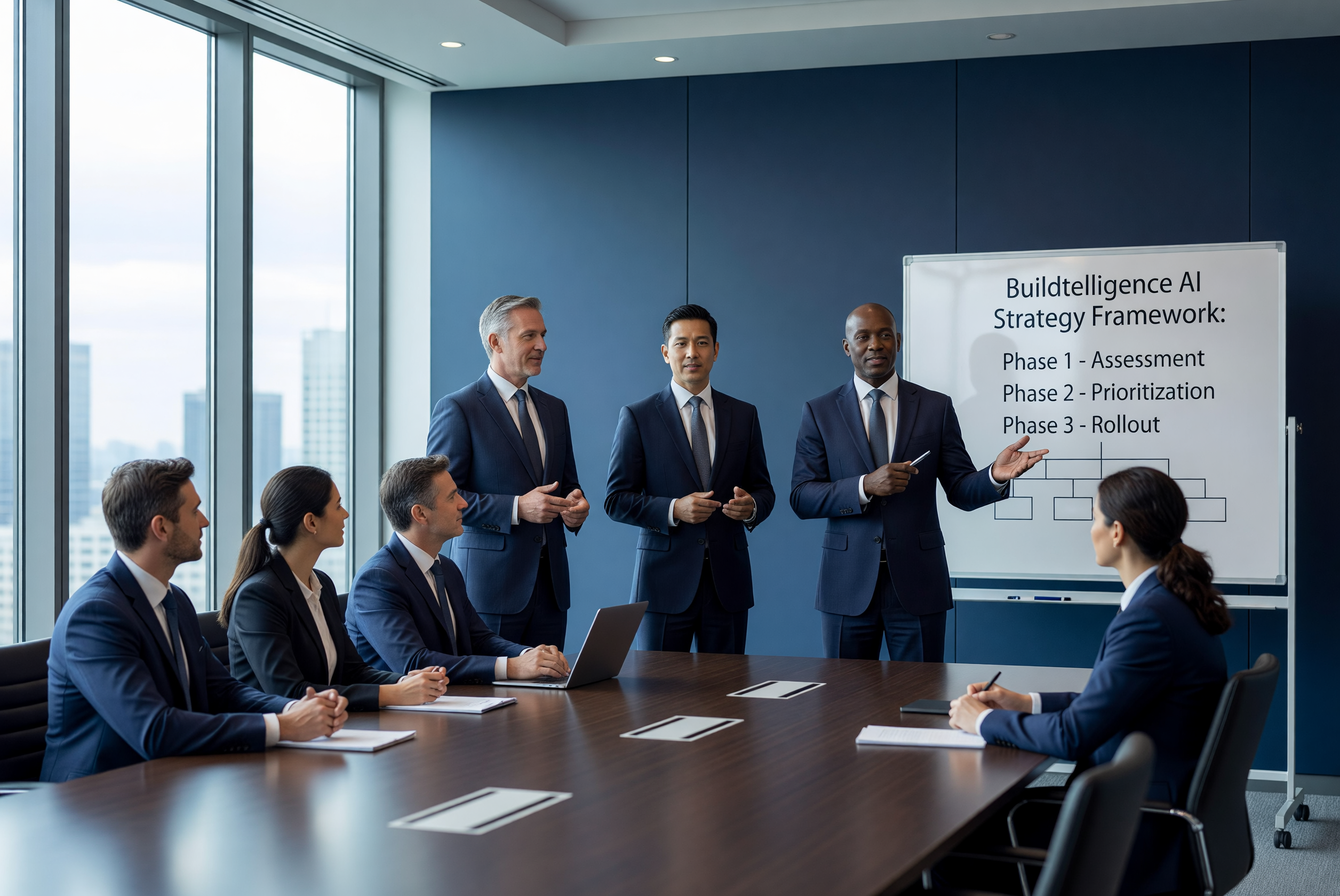 Buildtelligence AI consulting team turning strategy into implementation