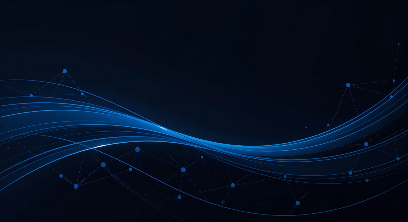 Abstract dark blue edge-to-edge background image for the Buildtelligence homepage hero
