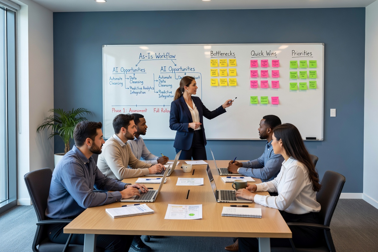 AI governance, workflow, and knowledge planning session