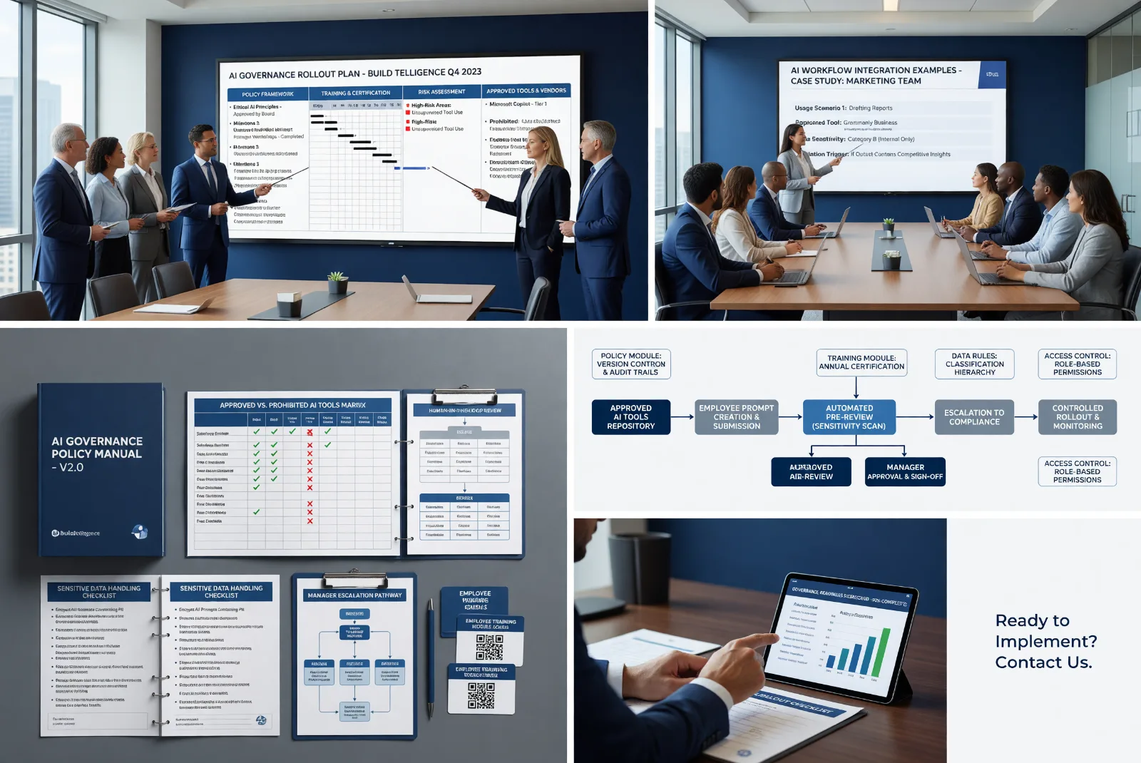 Begin governance and training with Buildtelligence